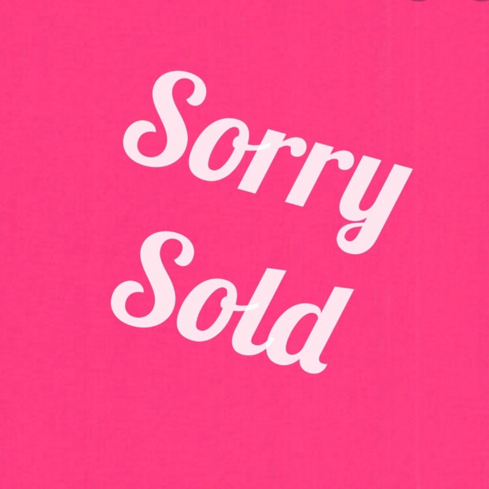 Sorry items are sold